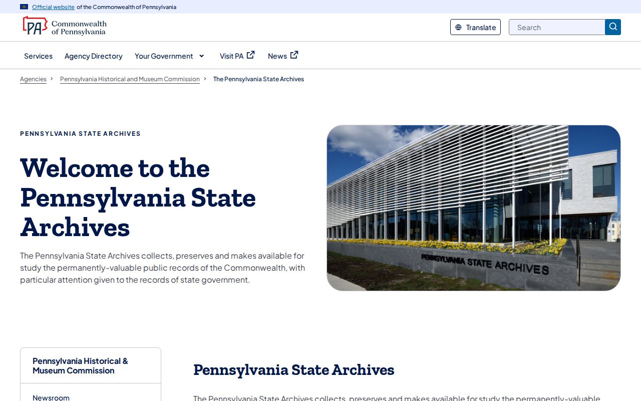Lower Paxton Township city directory research at the Pennsylvania State Archives